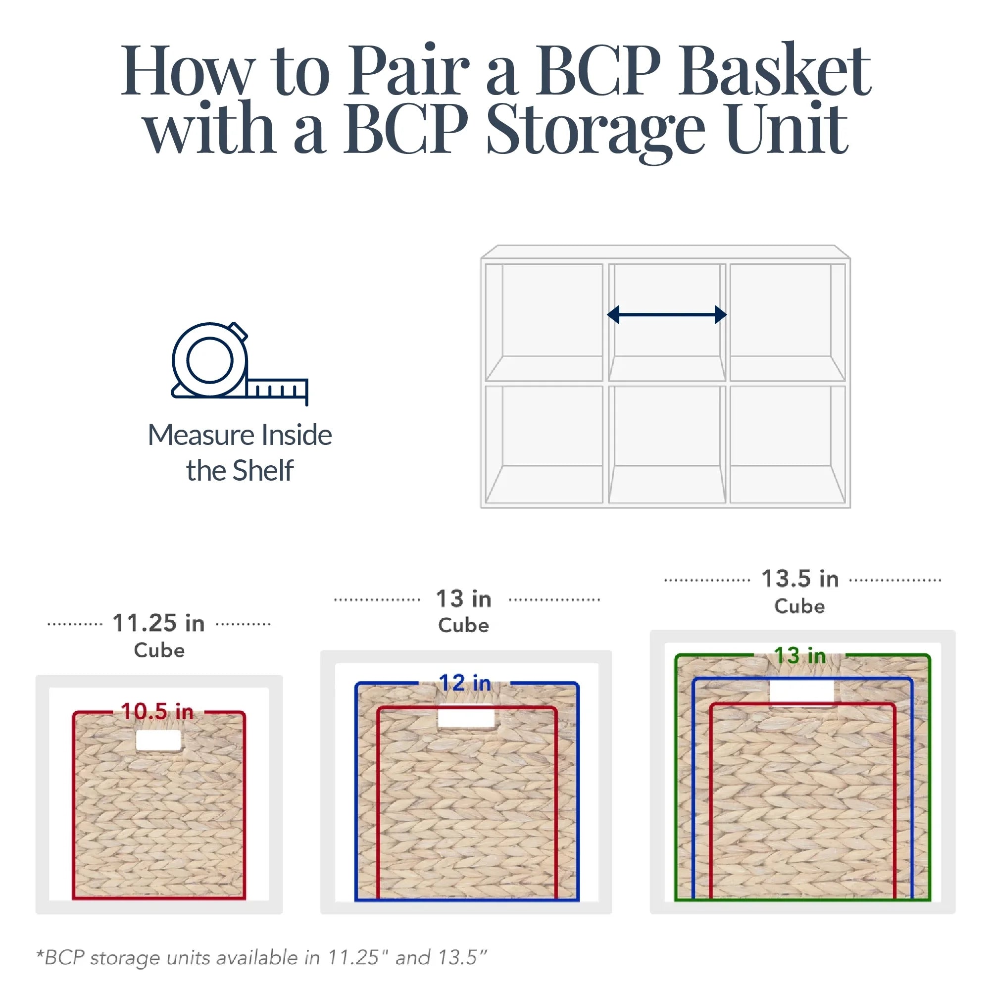 12X12In Hyacinth Baskets, Set of 5 Multipurpose Collapsible Organizers W/ Inserts - Brown