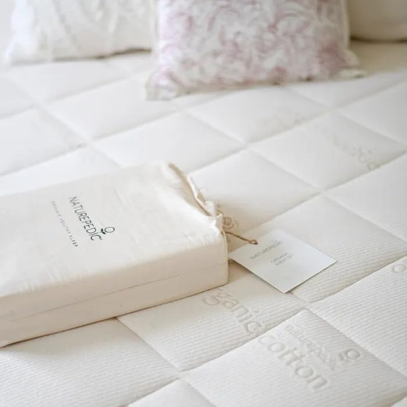 Organic Luxury Full Sheet Set - 4 Piece Soft Sheets for Full Size Bed - Comfy Breathable & Fitted Bed Sheet - 400 Thread Count Organic Cotton Sheet Set