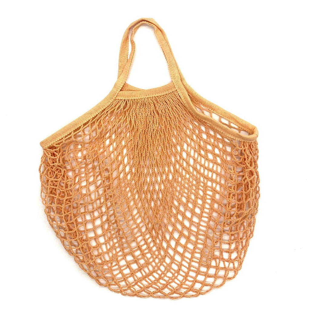 Portable Reusable Grocery Bags for Fruit and Vegetable Storage Bag Washable Cotton Mesh String Organic Organizer Shopping Bags