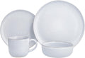 Nosse with Fortessa Svelte Stoneware 16 Piece Dinnerware Set, Service for 4, Stone
