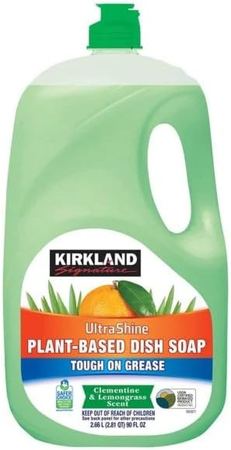 Signature Ultra Shine Plant Based Dish Soap, 90 Fluid Ounce
