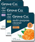 Multi-Purpose Cleaner Refills, 6 X 1Fl Oz, Variety Pack | 6 Refills; Plant-Based; No Plastic Waste; Ammonia & Chlorine Free; No Harsh Chemicals