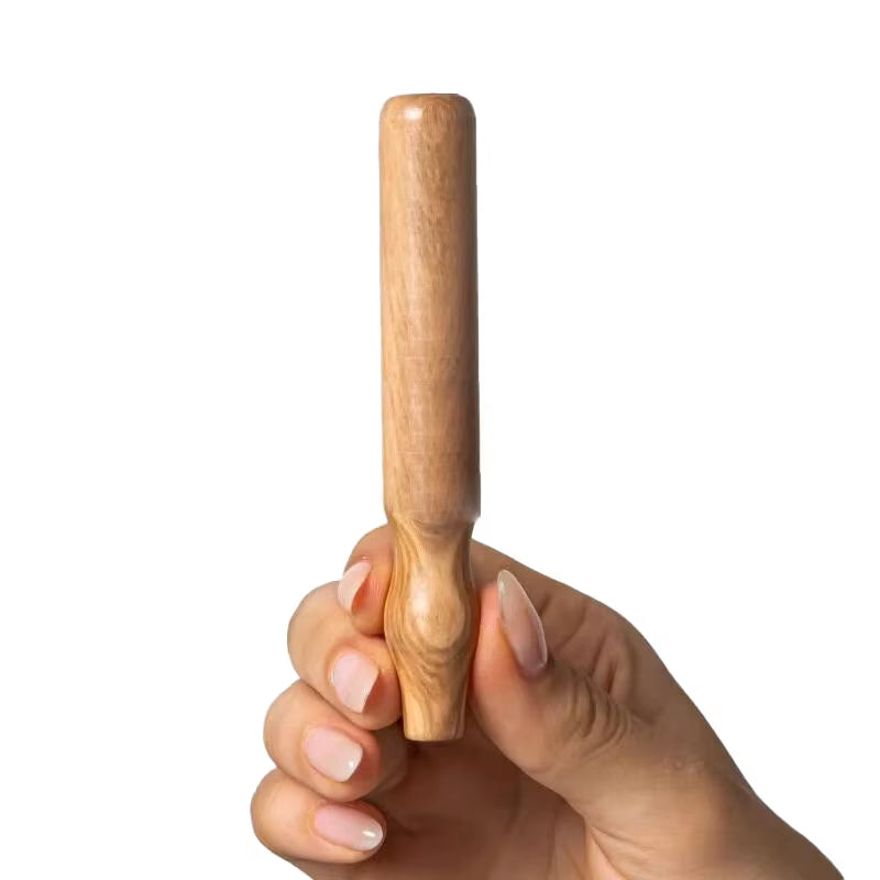 Aromatherapy Inhaler for Essential Oils Quit Smoking Inhaler Stick Wooden Personal Diffuser for Essential Oils with Fiber Rods
