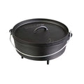 Classic Preseasoned Cast Iron 12 In. Dutch Oven