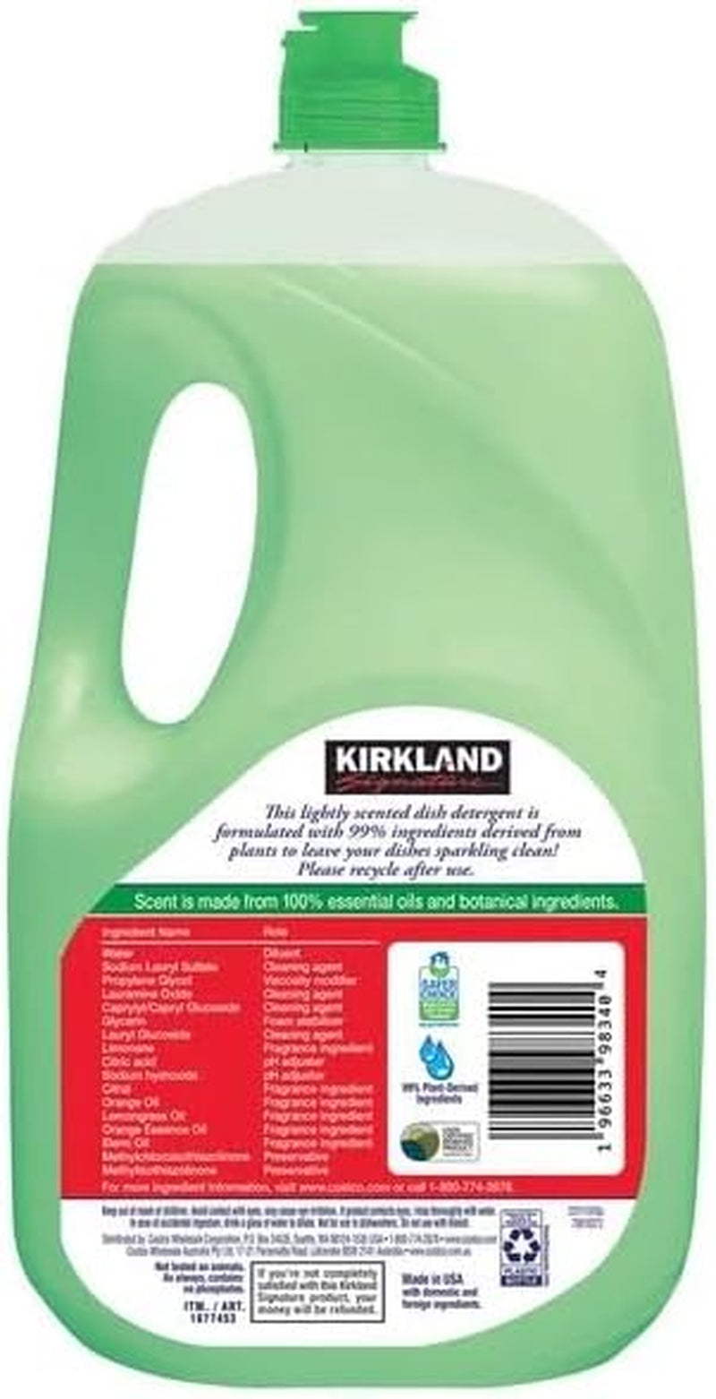 Signature Ultra Shine Plant Based Dish Soap, 90 Fluid Ounce