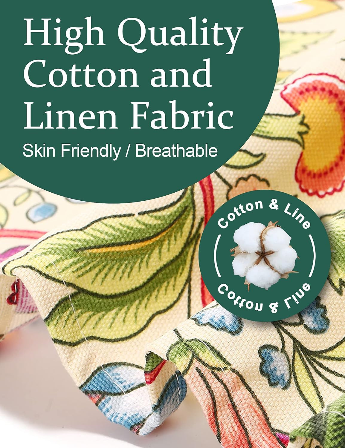 Cotton Linen Baking plus Size Aprons for Women with Pockets Kitchen Cooking