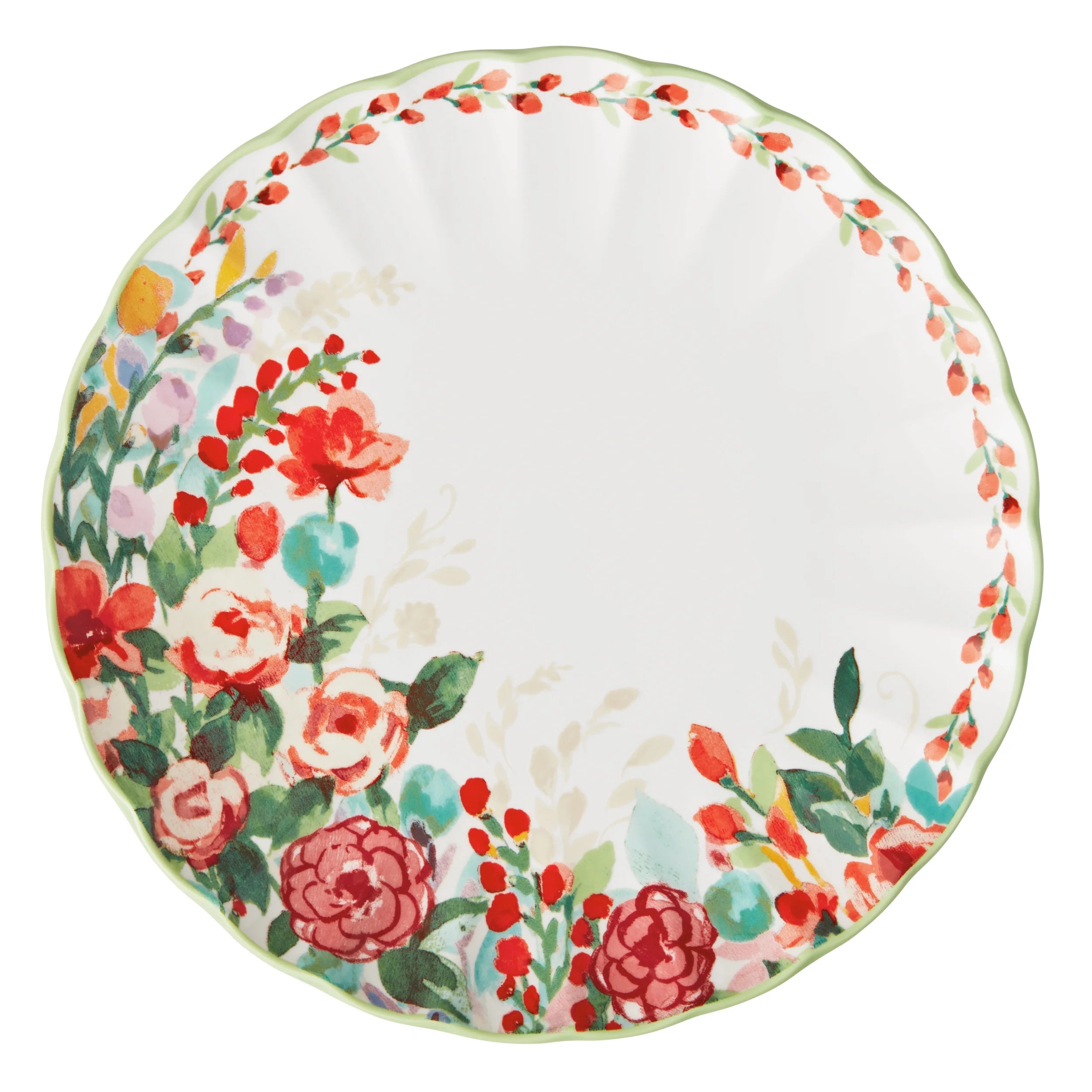 Painted Meadow 12-Piece Ceramic Dinnerware Set