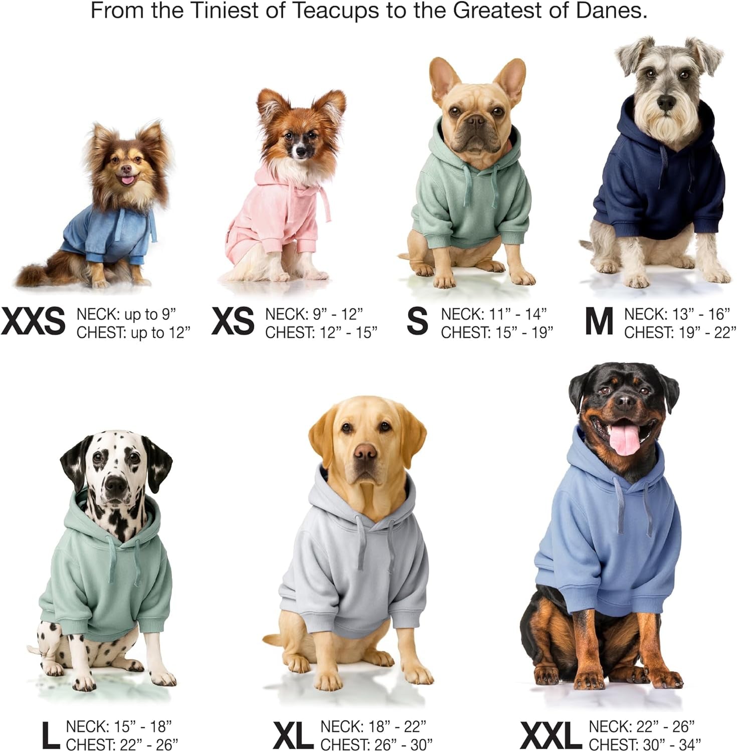 Cooper II Organic Cotton Velour Dog Hoodie Pet Coat for Small, Medium and Large Dogs, Sage, Large (40-60 Lbs)