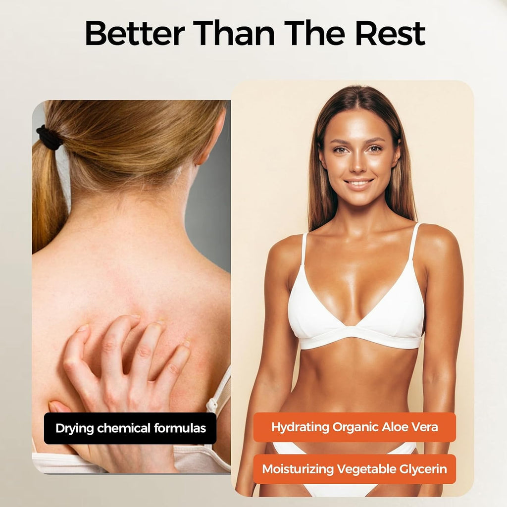 Plant-Based Sunless Tanning Drops for Face & Body | Customizable Streak-Free Bronzing Serum with Natural Botanical Ingredients, Buildable Self-Tan Glow, 1.7 Fl Oz