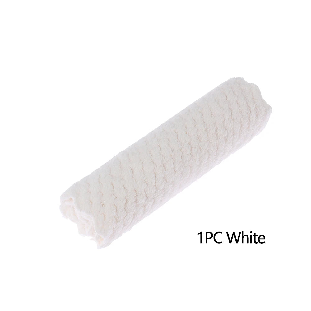 1PC Anti-Grease Dish Cloth Bamboo Fiber Washing Towel Scouring Pad Magic Cleaning Rags Kitchen Household Supplies Cleaning Tools