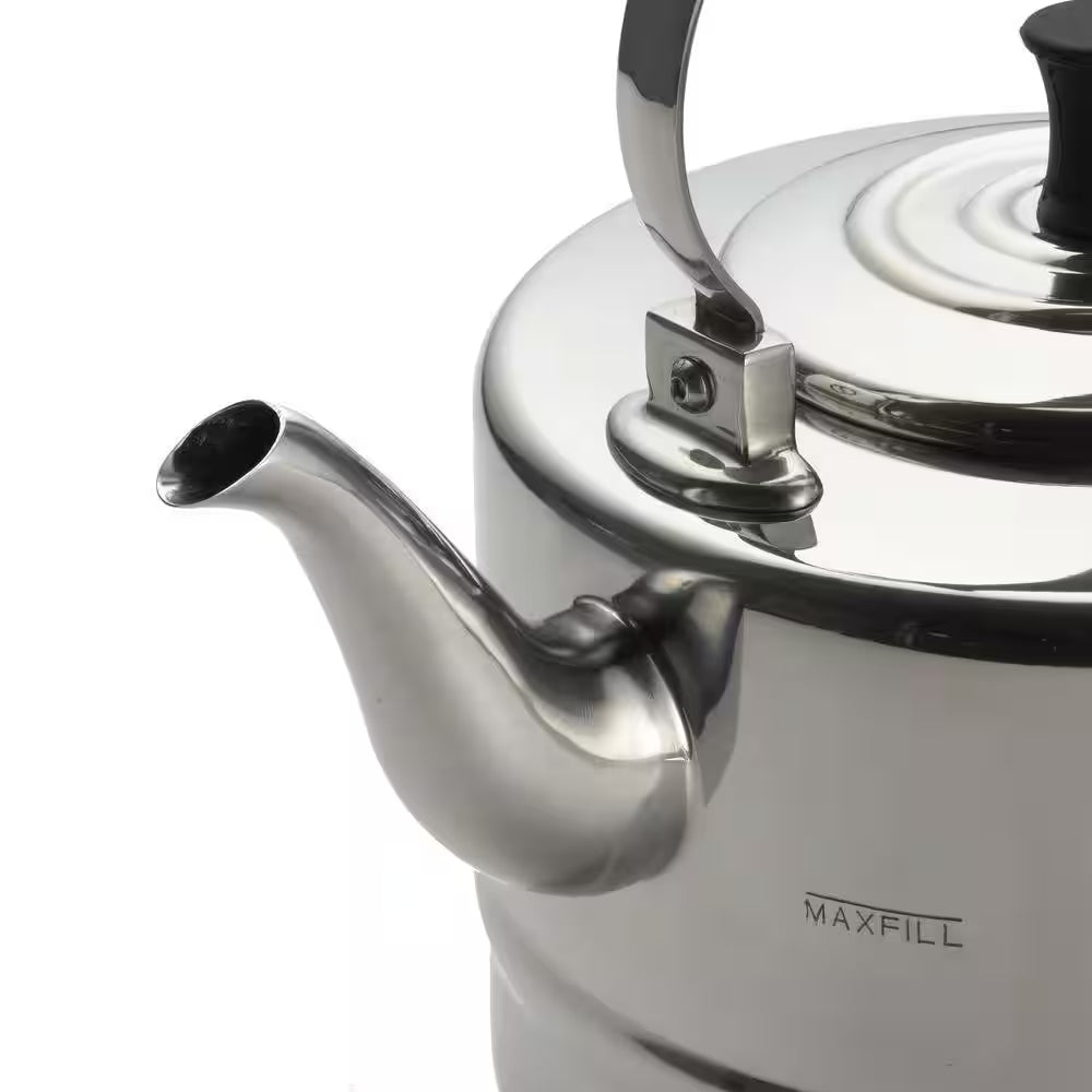 8-Cup Stovetop Tea Kettle in Silver