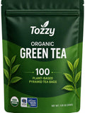 Organic Green Tea – 100 Count, Plant-Based Pyramid Tea Bags