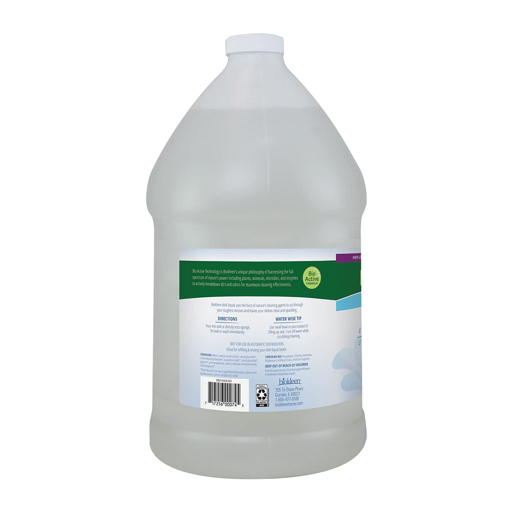 Eco-Friendly Dish Soap Liquid - Non-Toxic, Unscented, Plant-Based Cleaner