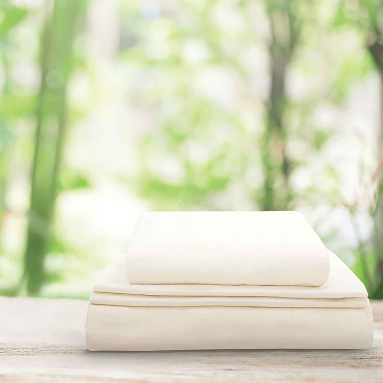 Organic Luxury Full Sheet Set - 4 Piece Soft Sheets for Full Size Bed - Comfy Breathable & Fitted Bed Sheet - 400 Thread Count Organic Cotton Sheet Set