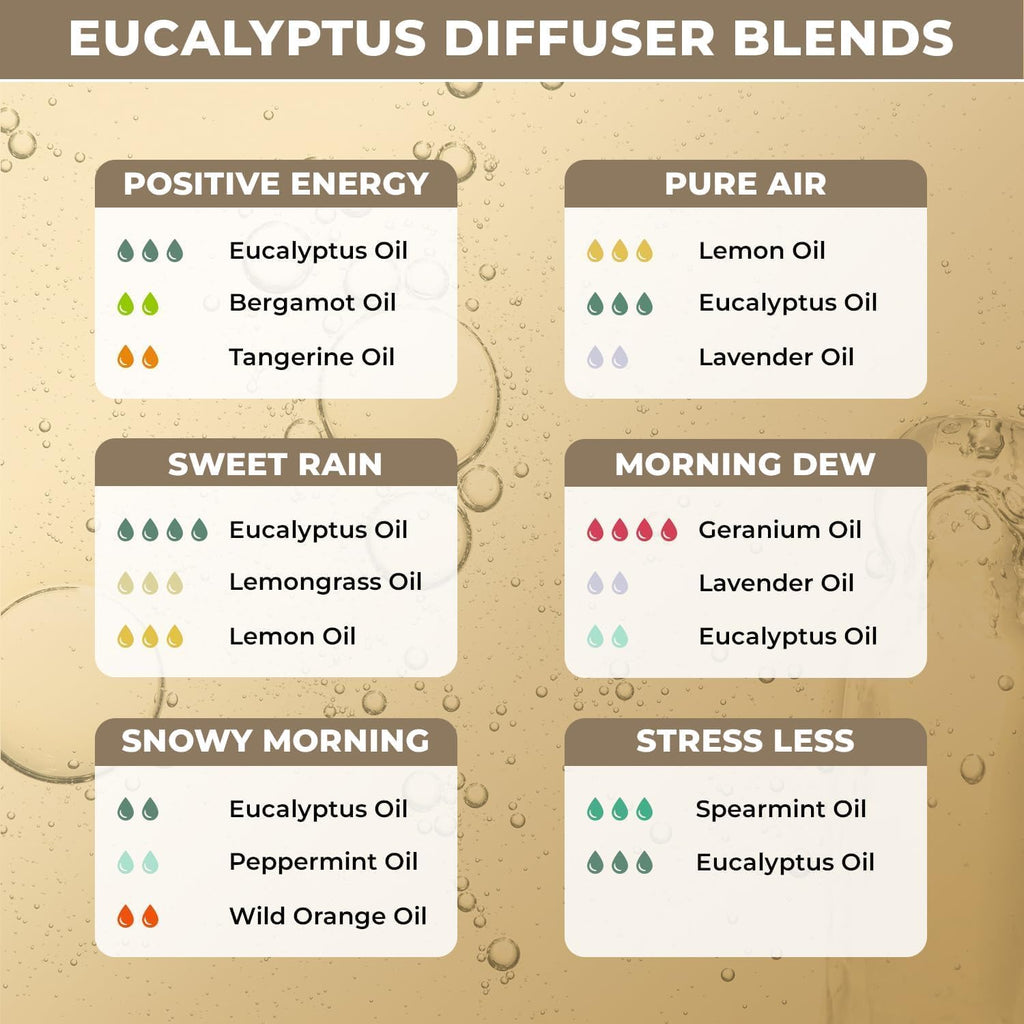 100% Plant Based Eucalyptus Essential Oil - Aromatherapy & Skin Care Oil - Plant Based & Natural Eucalyptus Oil for Body Wash, Diffuser & Massage