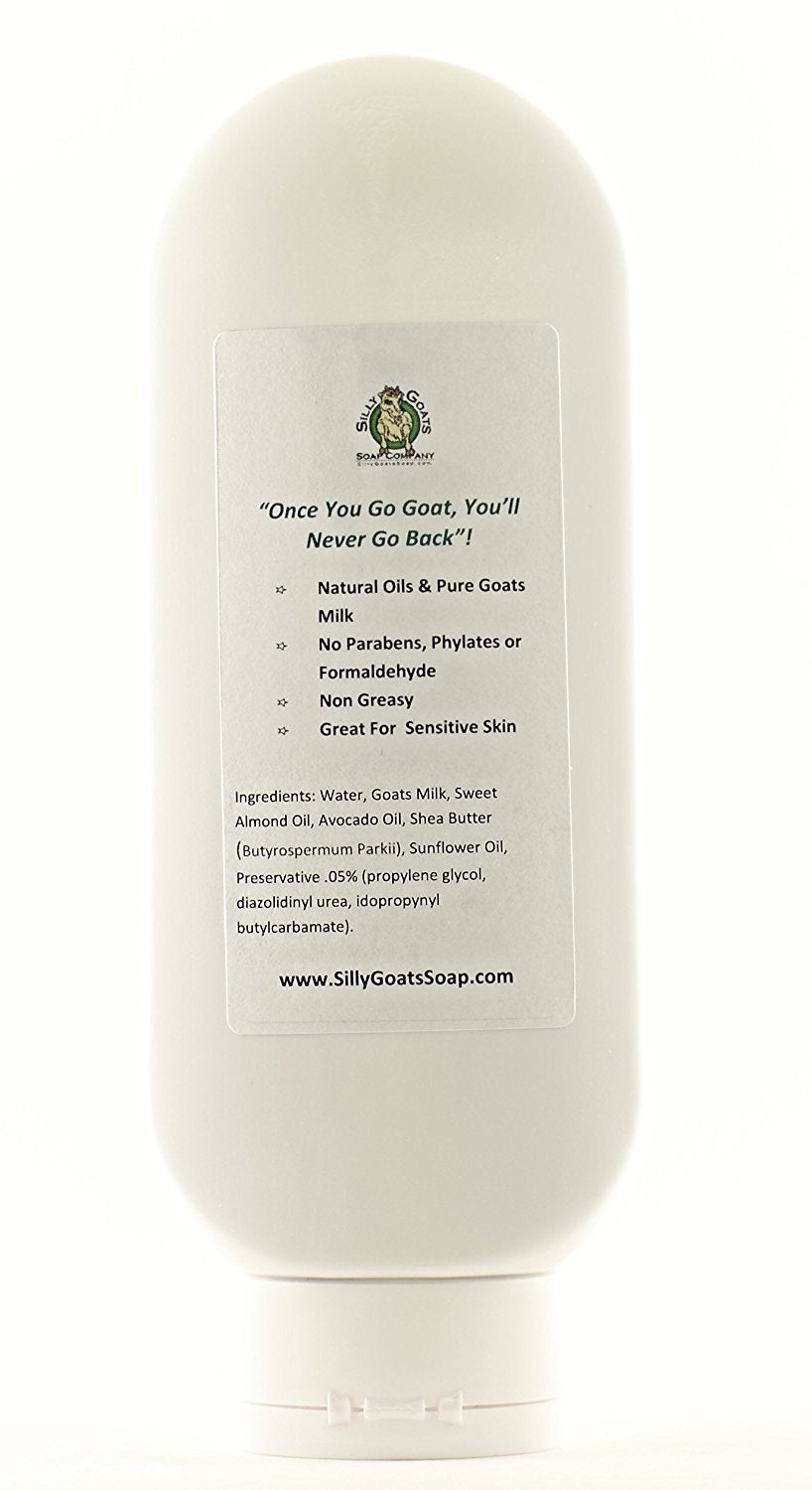 Pure & Natural (Unscented) Goat Milk Lotion 8Oz Pump