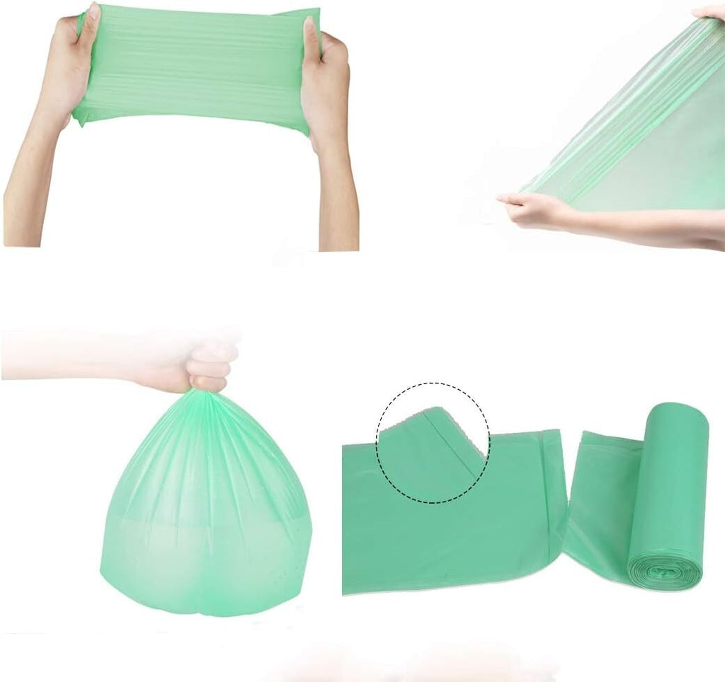 Biodegradable Compost Bags 2.6 Gallon 150 Count 30X5 Fit Small Trash Bins New