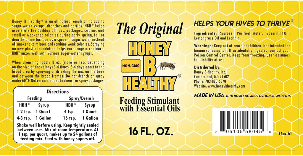 Original 16 Oz. Bottle, Feeding Stimulant with Essential Oils