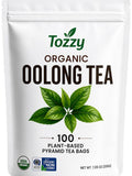 Organic Oolong Tea – 100 Count, Plant-Based Pyramid Tea Bags