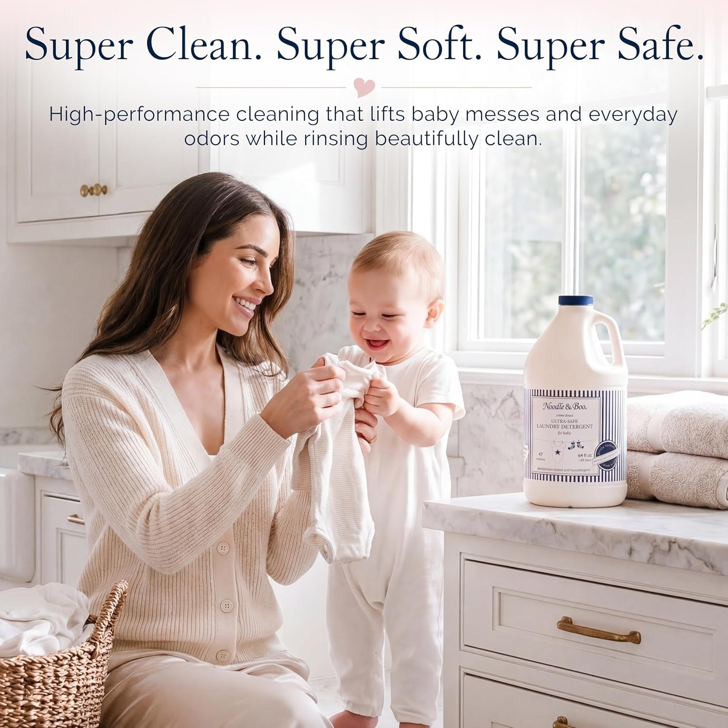 Noodle & Boo Baby Laundry Essentials Ultra-Safe Laundry Detergent