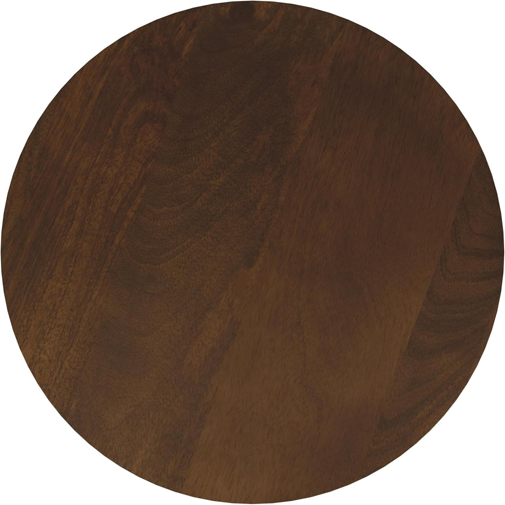 Walnut Mango Wood End/Side round Table