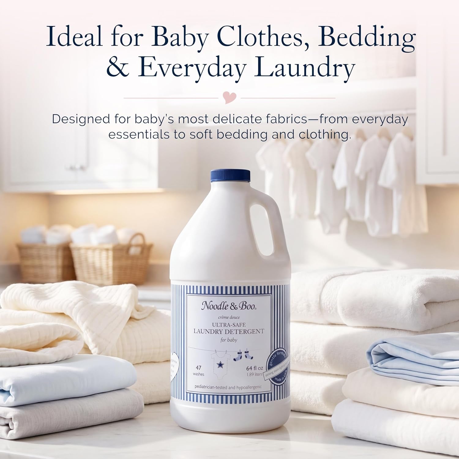 Noodle & Boo Baby Laundry Essentials Ultra-Safe Laundry Detergent