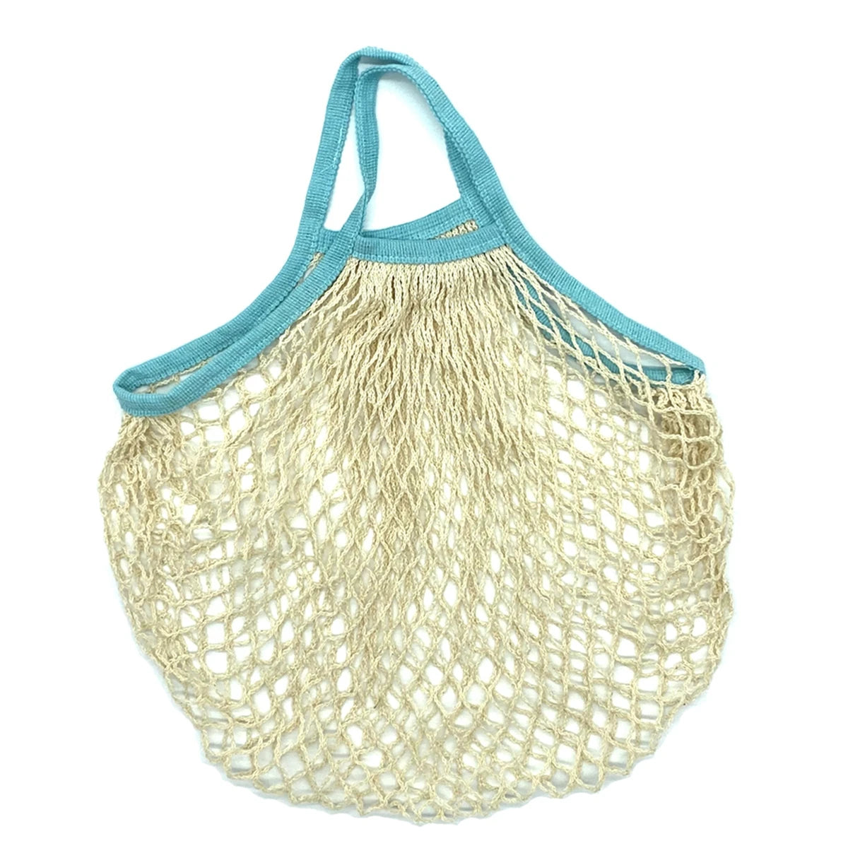 Portable Reusable Grocery Bags for Fruit and Vegetable Storage Bag Washable Cotton Mesh String Organic Organizer Shopping Bags
