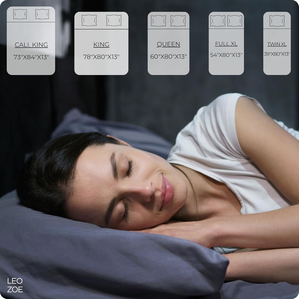 Premium Fitted Grounding Sheet - Gray, Queen (60"X80"), 95% Organic Cotton, 5% Silver Thread, 15' Upgraded Earthing Cord, for Better Sleep & Wellness with Holistic Alignment