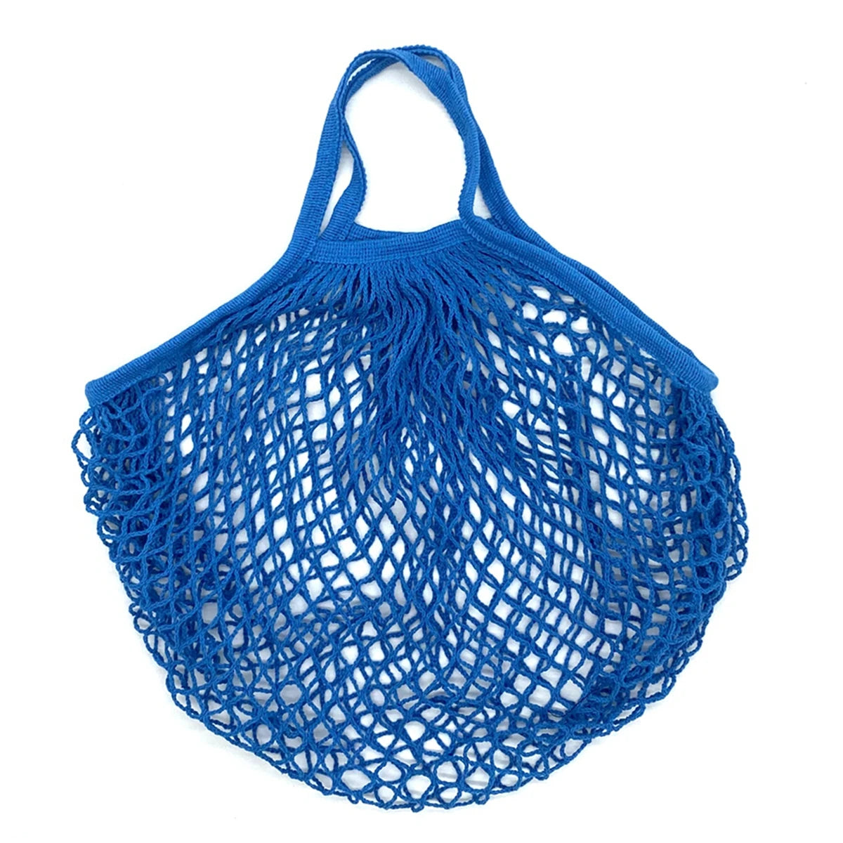 Portable Reusable Grocery Bags for Fruit and Vegetable Storage Bag Washable Cotton Mesh String Organic Organizer Shopping Bags