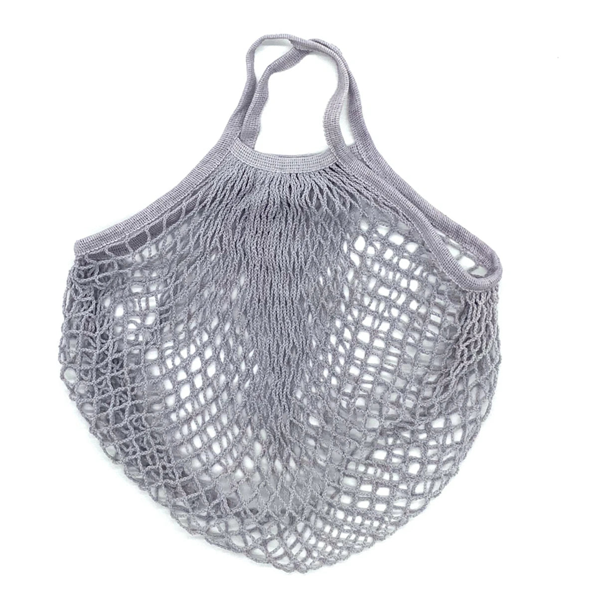Portable Reusable Grocery Bags for Fruit and Vegetable Storage Bag Washable Cotton Mesh String Organic Organizer Shopping Bags
