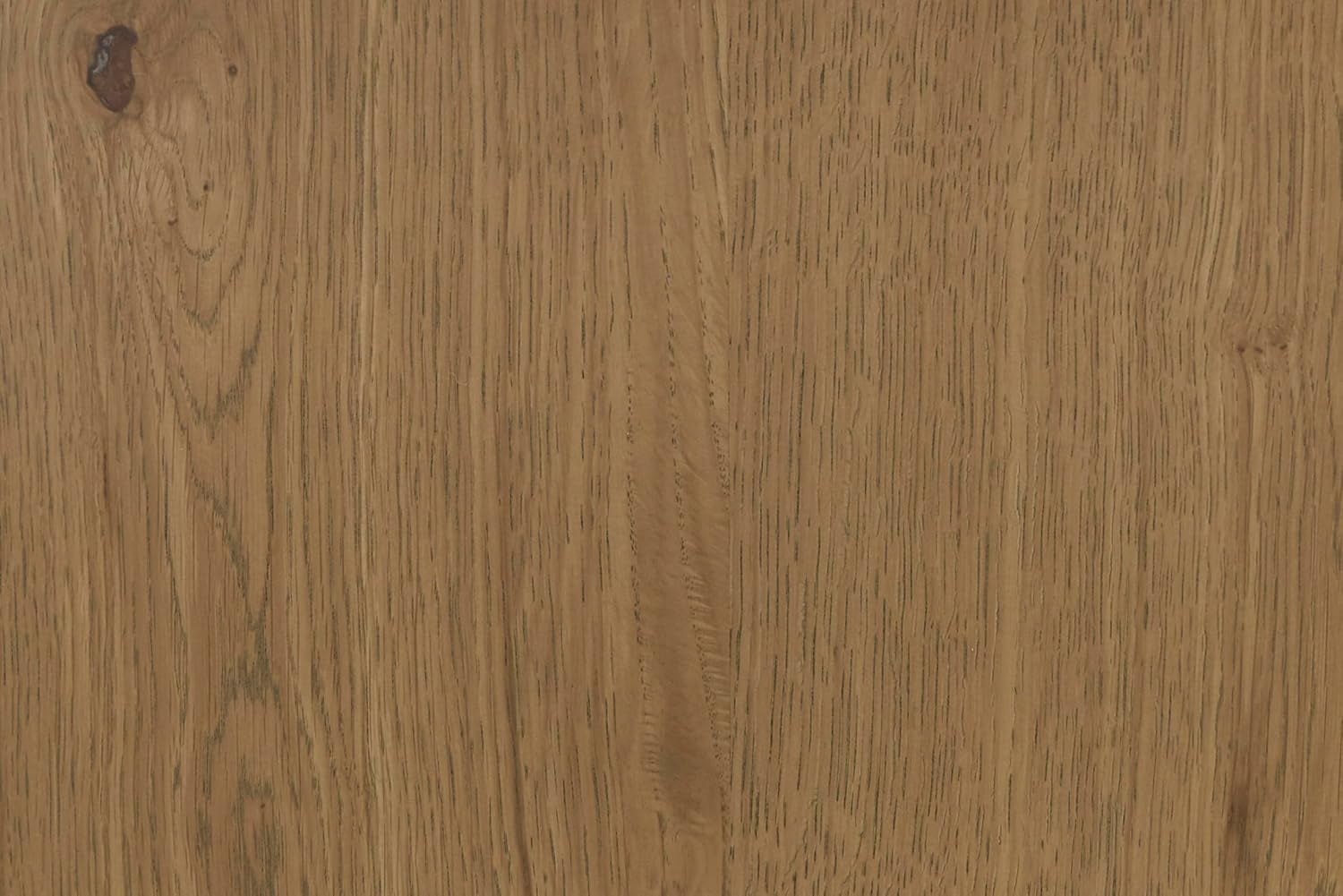 Signature Design by Ashley Galliden Farmhouse Dining Table with Extra-Thick Tabletop and Trestle Base, Light Brown
