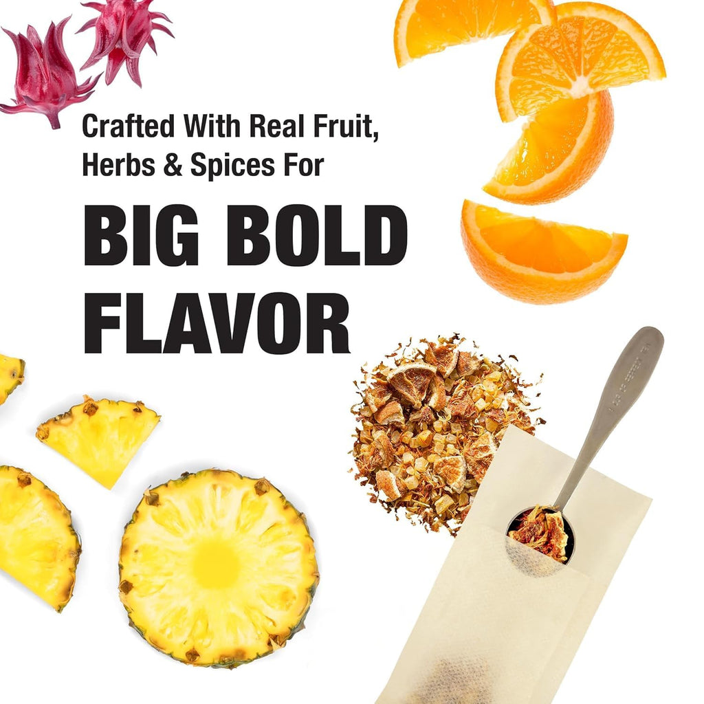 - Top 8 Favorites Sampler Set, Loose Leaf, up to 80 Cups, High to No Caffeine, Hot & Iced, Tea Variety Pack with Green, Herbal, & Black, 8 Sample Pouches