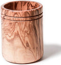 Olive Wood Handcrafted Utensil Canister