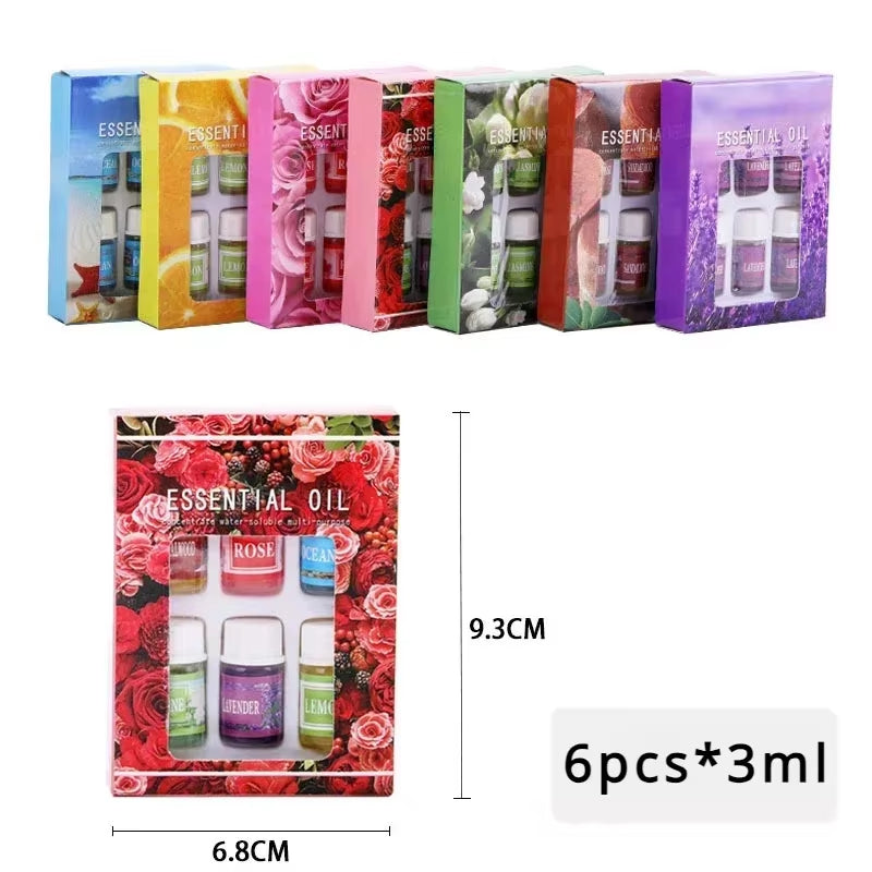 Essential Oils Natural Sandalwood Lavender Jasmine LEMON ROSE Sea Aromatherapy Essential Oils Air Freshener Diffuser Oil