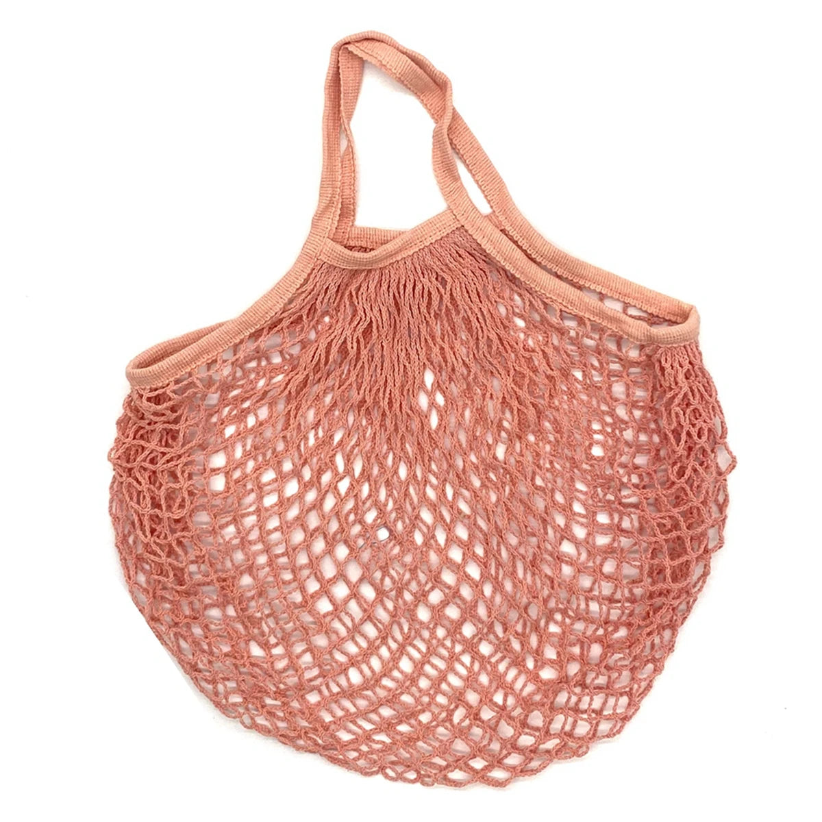 Portable Reusable Grocery Bags for Fruit and Vegetable Storage Bag Washable Cotton Mesh String Organic Organizer Shopping Bags
