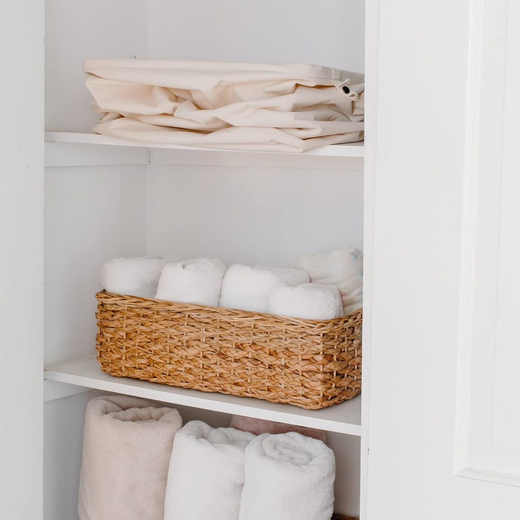 Full Circle Loads of Fun Collapsible Laundry Bag – Pop-Up Laundry Basket for Dirty Clothes & Towels– Organic Cotton with Long Handles - Ideal for Travel & Collapsing - Perfect for Bedroom or Dorm