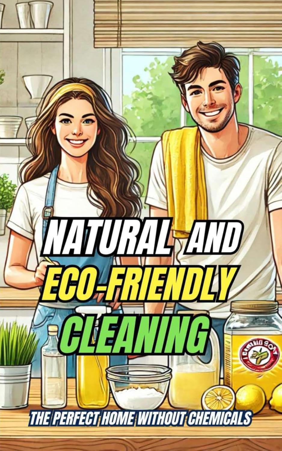 Natural and Eco-Friendly Cleaning : the Perfect Home without Chemicals