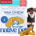 Yak Cheese Himalayan Dog Chews - Long Lasting Dental Sticks for Small Breeds– 100% All Natural Himalayan Yak Chews for Small Dogs – Cheese Bone for Aggressive Chewers - 15 per Pack
