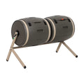 Double Bin Rotating Composter, 100 Gallon, Polyethylene (60309)