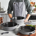 Staub 4-Piece Stackable Cast Iron Cookware Set