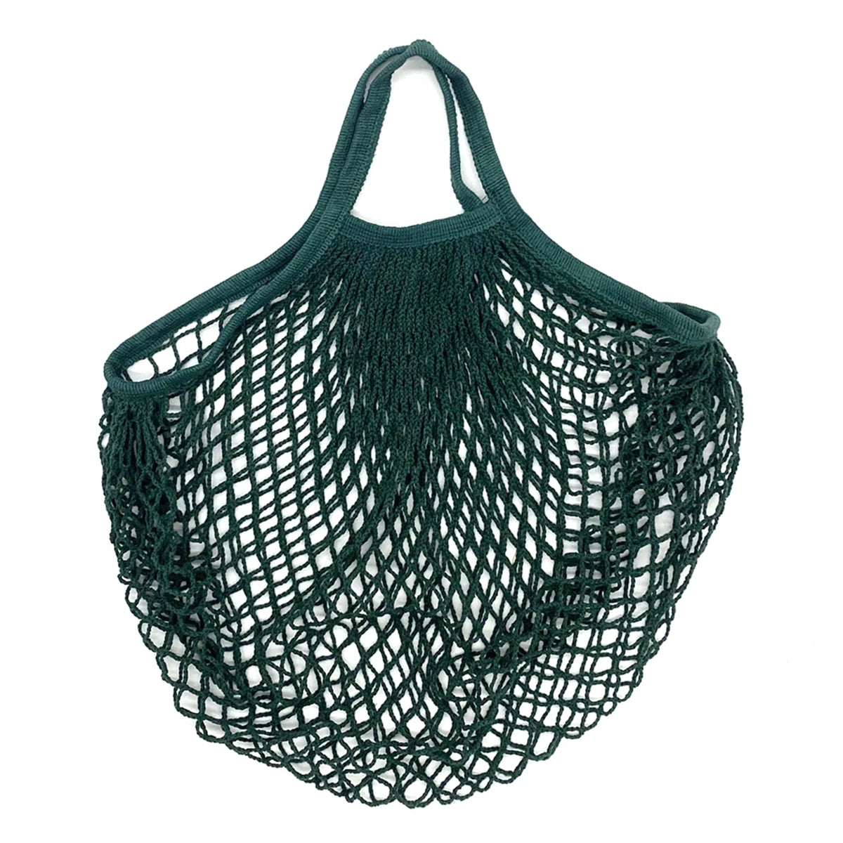 Portable Reusable Grocery Bags for Fruit and Vegetable Storage Bag Washable Cotton Mesh String Organic Organizer Shopping Bags