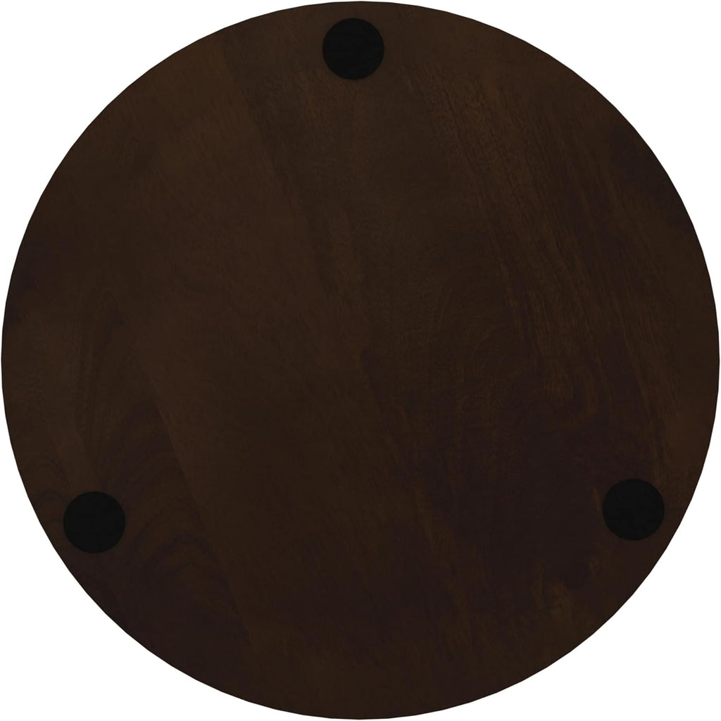 Walnut Mango Wood End/Side round Table