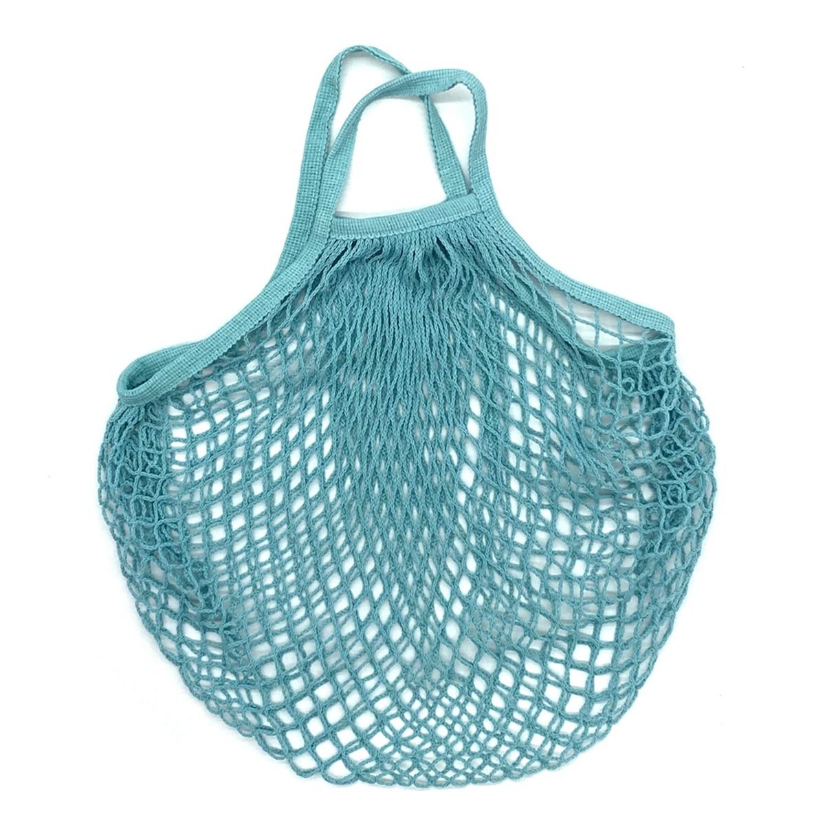 Portable Reusable Grocery Bags for Fruit and Vegetable Storage Bag Washable Cotton Mesh String Organic Organizer Shopping Bags