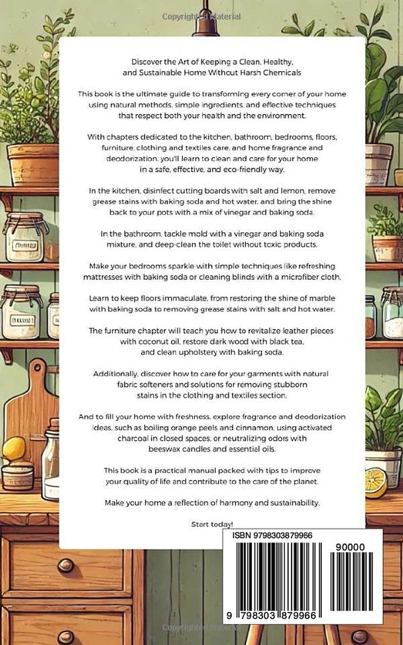 Natural and Eco-Friendly Cleaning : the Perfect Home without Chemicals