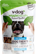 Vegan Wiggle Biscuit Organic Dog Treats, Peanut Butter, 10 Ounce, Superfoods